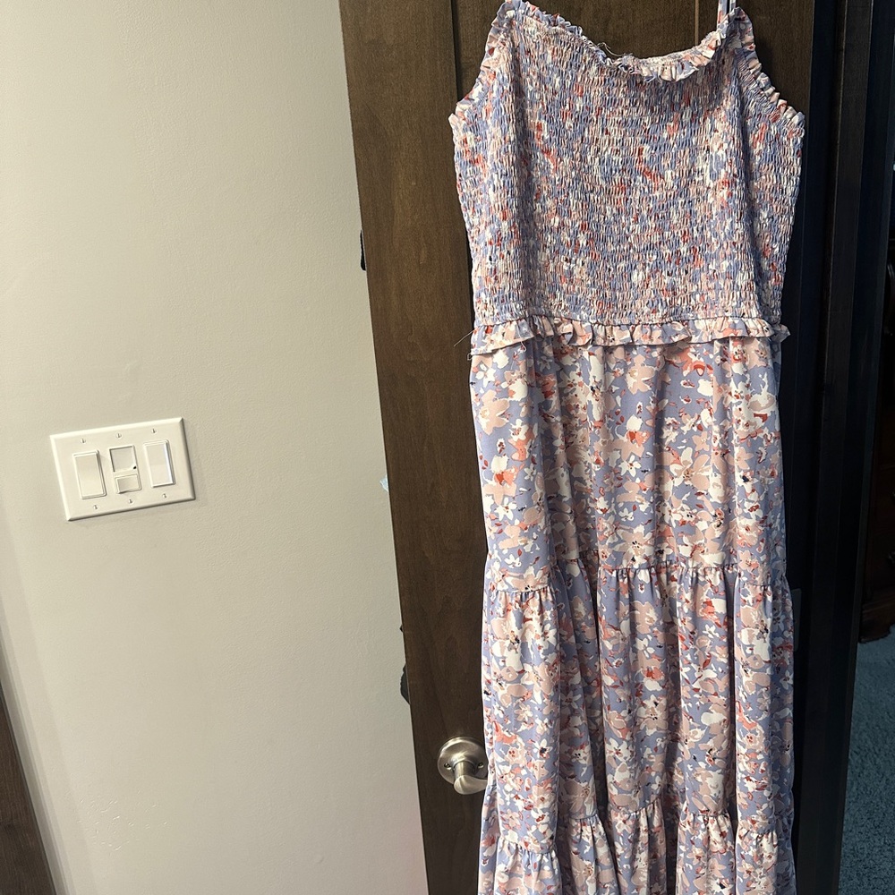 Hayden Multicolor Smocked Dress